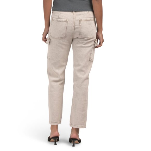 DRIFTWOOD JEANS Taupe Royce Cargo X Acid Jeans - Picture 2 of 2